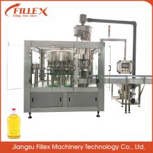 Hot Sale Rotary Type Oil Filling Machine Gravity Filling Machine Large Bottle Edible Oil Produciton