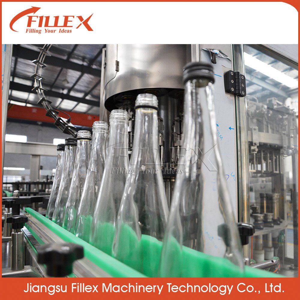 Good Quality Automatic Glass Bottle Carbonated Soft Drink Filling Machine with Best Service