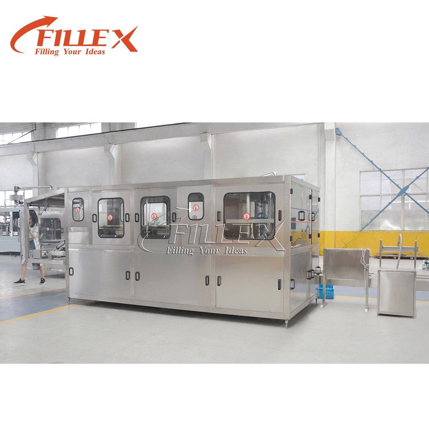 Automatic Gallon Bottle Decapping Machine For Gallon Barrel Water Production Line 