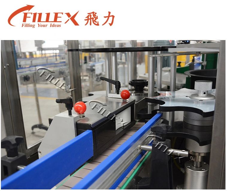 High Quality Automatic Linear Type Hot Melt Glue Labeling Machine